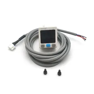 SVLEC Sensor tekanan Digital LCD, pengukur tekanan, Sensor tekanan positif vakum, Sensor Digital LCD