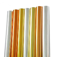 Feuille de marquage à froid holographique générique HDFOIL en PET, température de marquage 110-125°C, pour tissus, cuir, papier, plastique en rouleaux