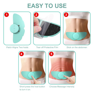 Estimulador Muscular <span class=keywords><strong>TENS</strong></span> Sem Fio, Massageador <span class=keywords><strong>TENS</strong></span>, Adesivo Terapêutico para Alívio de Cólicas Menstruais, Recarregável, 6 Modos, 20 - Product Image 5