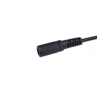 Großhandel Bestseller 30cm Schwarzes DC-Stromkabel mit 4 Steckern und 1 Buchse, 5x8x10cm Kabel für den Innenbereich