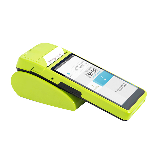 New 5.5 Inch Nfc Android Pos Terminal Portable Pos Machine 3g All in One Handheld Cash Register