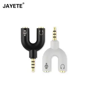 Hot Selling 2 In 1 Type C To 3.5Mm Jack Earphone Charging Converter Usb Type-C Audio Adapter