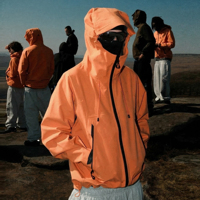Veste softshell d'extérieur personnalisée, résistante à l'eau, coupe-vent, imperméable, pour la randonnée, le snowboard, en nylon ripstop, coupe-vent pour homme