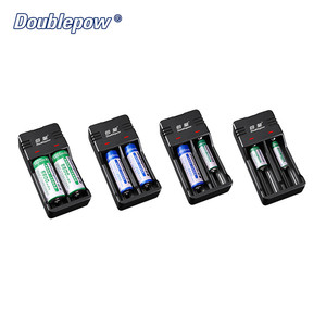 Doublepow 2 ranuras 3,6 <span class=keywords><strong>V</strong></span>/3,7 <span class=keywords><strong>V</strong></span> 18650 <span class=keywords><strong>cargador</strong></span> de batería de celda de litio <span class=keywords><strong>cargador</strong></span> Usb 18650 21700 26650 14450 <span class=keywords><strong>cargador</strong></span> Batetia - Product Image 2