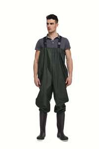 Sacoche de pêche ou de chasse en plastique, unisexe, 5mm, 3mm, imperméable, sur mesure, pvc, néoprène, nylon, body, taille de poitrine, pour hommes et femmes - Product Image 6