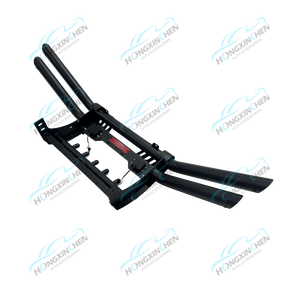 Parachoques delantero negro de <span class=keywords><strong>venta</strong></span> directa de fábrica 4x4 de alta calidad con luces de doble tubo para Hilux Revo <span class=keywords><strong>Vigo</strong></span> para modelos Pajero Navara - Product Image 6