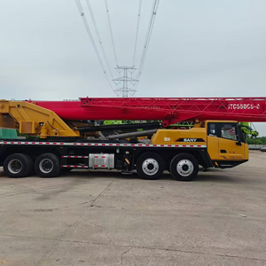 Used SANY STC550C5-8 55Ton Truck <b>Crane</b> 48.5m Main Boom 15.7t Counterweight High Configuration 2024 Year For Lifting Work - Product Image 5