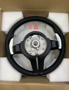 Volante Deportivo M Sport para <span class=keywords><strong>BMW</strong></span> Serie 1 2 3 4 5 6 7 X1 X3 X5 F30 F10 E90 E70 M3 M5, Estilo Cuero Negro - Product Image 5