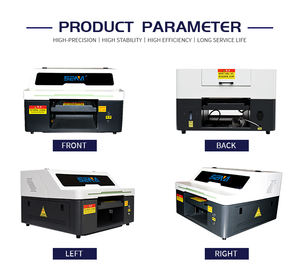 小型打印机平板床A3陶瓷身份证塑料贴纸笔光盘皮革所有材料紫外喷墨打印机 - Product Image 3