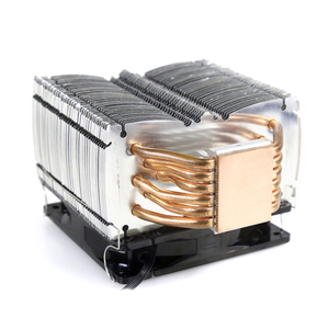 12V PC Máy Tính Trường Hợp CPU Cooler 6 Ống Đồng Nhôm Tản Nhiệt Cooler <span class=keywords><strong>Fan</strong></span> - Product Image 1