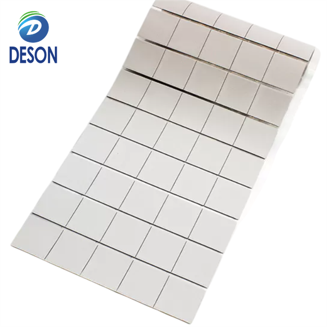 Deson Die cut thermal silicone  pad 1.5mm  gap pad for pcb and heatsink themale padsgelid thermal pad