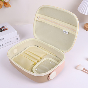 กระเป๋าแต่งหน้าพกพา Niandduo ความจุขนาดใหญ่ กล่องใส่เครื่องสำอาง EVA พร้อมหูหิ้ว สำหรับการเดินทางและจัดเก็บที่บ้าน - Product Image 3