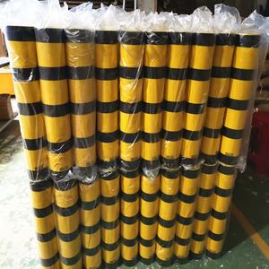 Protection <span class=keywords><strong>de</strong></span> poteau <span class=keywords><strong>de</strong></span> rayonnage en <span class=keywords><strong>plastique</strong></span> H60 0mm, test TUV, populaire en Europe, installation facile et économique - Product Image 5