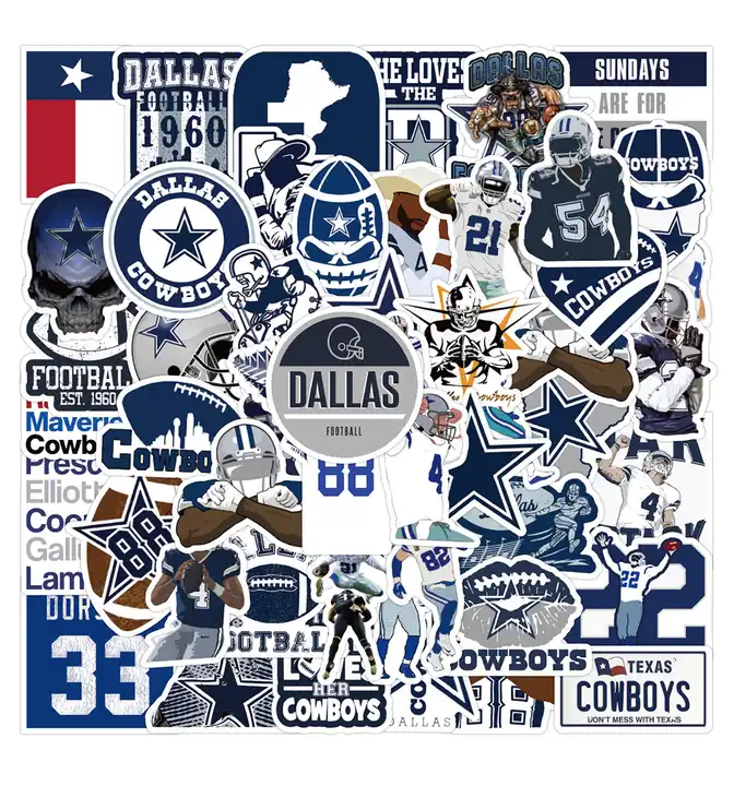 Dallas Cowboys Decal Die-Cut Medium