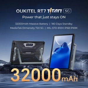 OUKITEL RT7 TITAN <span class=keywords><strong>Tablet</strong></span> Robusto 5G IP68/IP69K da <span class=keywords><strong>10</strong></span> Pollici Android 13 MediaTek Dimensity 720 - Product Image 2