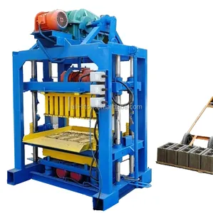 small scale concrete hollow block interlocking paver brick machine manuafcturers Thailand