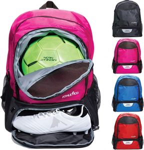 Sac à dos de football BSCI, grand sac de sport pour hommes et femmes, personnalisable avec compartiment pour ordinateur portable, idéal pour le football. - Product Image 2