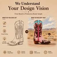Bottes de cowboy en cuir véritable pour hommes, style western mexicain du Texas, à bout carré, personnalisées CHENO, vente en gros, avec broderie