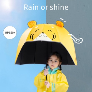 Wind Resistant Anti UV Compact Durable Manual Opening 19" Cartoon Character Business Gift <b>Umbrella</b> - Product Image 3