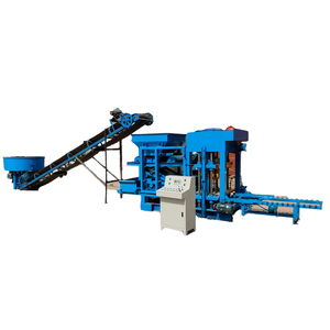 Fully <strong>Automatic</strong> <strong>QTJ4</strong>-28 Interlock <strong>Block</strong> Making <strong>Machine</strong> New for Concrete Construction with Essential Motor Component - Product Image 1