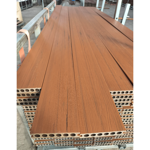 Plancher en bois composite CE, terrasse en bois composite durable, terrasse en bois-plastique composite, terrasse en WPC à emboîtement sans joint pour l'extérieur - Product Image 2