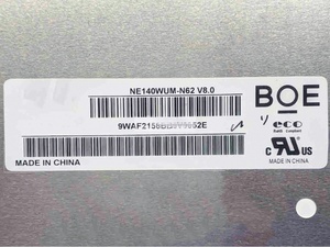 Module d'affichage LCD pour ordinateur portable NE140WUM-N62 Original BOE 14 pouces WUXGA à large gamme de couleurs - Product Image 3