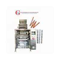Machine d'emballage automatique multi-lignes pour granulés, remplissage, scellage, impression de date, sachets et sticks pour produits alimentaires et chimiques
