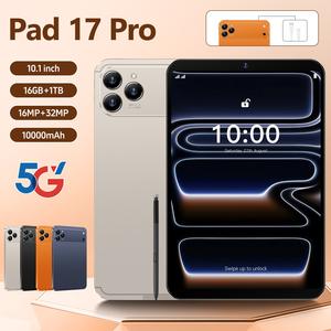 Nouvelle tablette PC Luochen 17propad 10,1 pouces IPS 16 Go de mémoire <span class=keywords><strong>Android</strong></span> 15 Snapdragon8 Gen3 5G/WiFi/<span class=keywords><strong>GSM</strong></span> USB-C Clavier Divertissement - Product Image 4