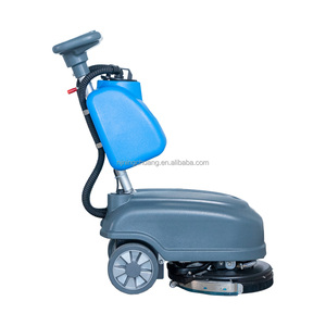 Nettoyeur de sols électrique portable NC-X15, 24 V, alimenté par batterie, pour béton, industriel, manuel, petit balai à main pour sols - Product Image 1