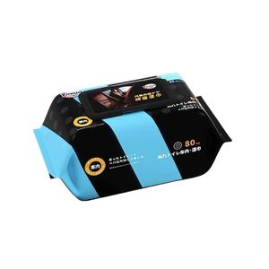 Lingettes de soin pour l'intérieur des voitures Yinian, 80 pièces, jetables, pour le nettoyage des véhicules - Product Image 1