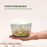 Accessoires de cuisine en plastique, coupe-légumes manuel, hachoir à viande, mini-presse-ail, presse-piment et gingembre, écologique