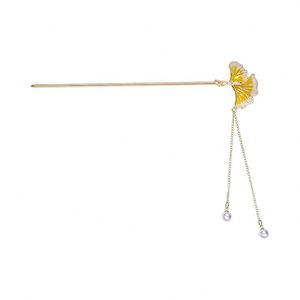 Épingle à cheveux rétro chinoise ancienne, style pique à cheveux, avec motif Phénix et fleur de pivoine noble, ornée de perles, pour femme - Product Image 5