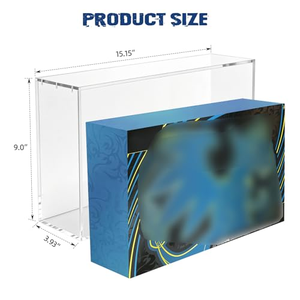 Caja Acrílica Transparente en Oferta, Protector de Exhibición con Tapa Magnética - Product Image 2
