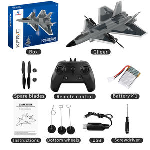 מודל חדש kfplan kf700 j20 rc מטוס תאורה ללא מאמץ epp 2.4g 6ch שלט רחוק מטוס 300 מ 'עבור צעצוע ילדים - Product Image 6