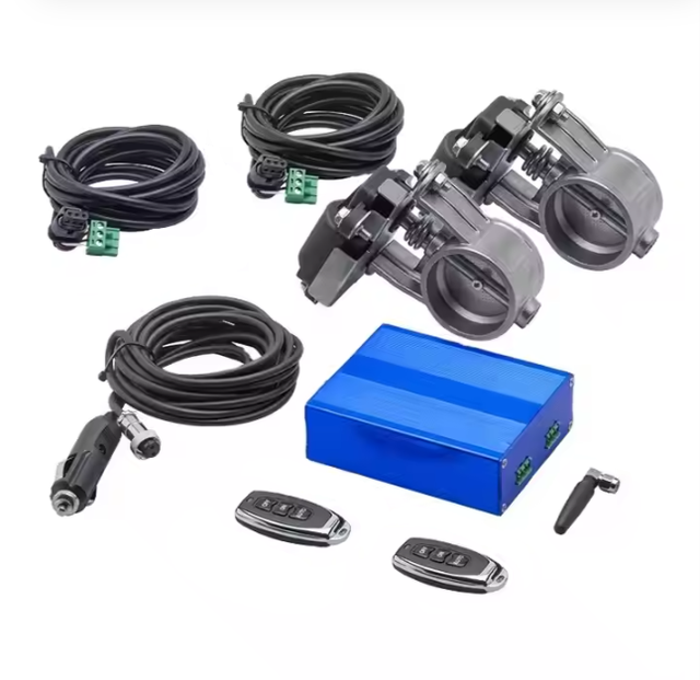 New Universal 2"/2.36"/2.5"/3" Inch Electronic Exhaust Cutout Valve Electric Control Valve Kit With Remote Control EC-D20R