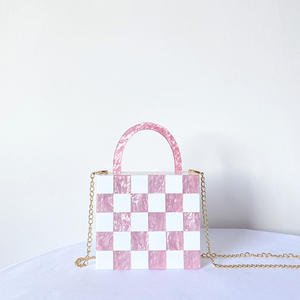 Bolso de Mano Diagonal Cruzado para Mujer, Diseño Geométrico con Logotipo de PU, Gran Capacidad, Estilo Gu Ling Jing Guai, Ideal para Eventos - Product Image 4