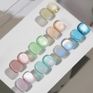 AILANUO 15ml 8 colores Secret Garden Cat's Eye pegamento UV gel esmalte de uñas, múltiples colores para elegir, proveedor de pegamento de esmalte de uñas - Product Image 1