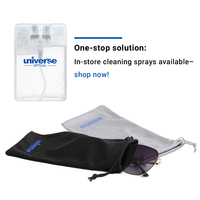 Vente en gros de pochettes pour lunettes en microfibre de haute qualité K1190G avec logo personnalisé, sac de nettoyage pour lunettes, étui pour lunettes de soleil