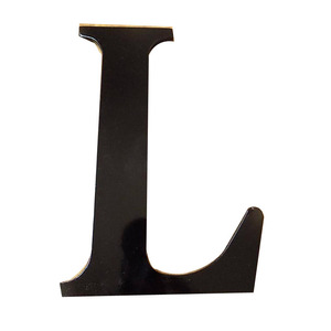 Lettre R en fer forgé noir, décoration murale extérieure pour jardin, résistante aux intempéries, décoration de patio - Product Image 5