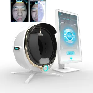 2022 Terbaru 3d Pemindai Wajah Pintar Portabel Penganalisis Diagnostik Kulit Cermin Ajaib Mesin Digital Penganalisis Kulit Visia