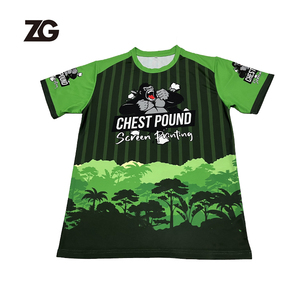 Kaus sublimasi penuh poliester 100% kaus olahraga tim kustom kaus e-sport cepat kering - Product Image 6