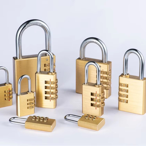 <span class=keywords><strong>Candado</strong></span> de combinación de <span class=keywords><strong>candado</strong></span> <span class=keywords><strong>para</strong></span> equipaje de 3-4 dígitos de latón macizo <span class=keywords><strong>para</strong></span> armario de maleta - Product Image 1
