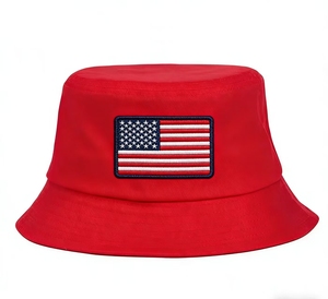 Sombreros tipo pescador para el Día de la Independencia, para protección solar y sombra al aire libre, adecuados para la pesca - Product Image 3