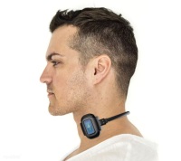 Masseur de cou portable rechargeable par USB à microcourant, appareil intelligent de bien-être à 6 modes pour la relaxation quotidienne et les soins apaisants