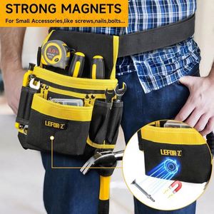 Magnetic Wristband Pocket Tool Belt with Super Strong Magnets Polyester Material Holds Screws <b>Nails</b> & Drill Bits <b>Pouch</b> Bag - Product Image 3