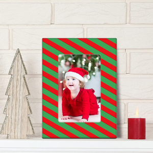 Giáng sinh khung ảnh thiết kế thời trang sọc colourful hình ảnh khung quý giá quà tặng giáng sinh cho trẻ em - Product Image 1