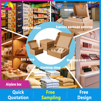 Cajas de Envío con Logotipo Personalizado al por Mayor, Caja de Embalaje Rígida Autoblocante de Tres Capas, Plegable, para Envíos Express