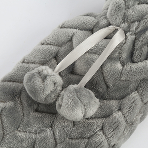 Oreiller portable de voyage pour le cou, sac en caoutchouc, housse en peluche, bouteille d'eau chaude extra <span class=keywords><strong>longue</strong></span> - Product Image 5