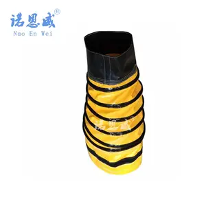 8 pouces-32 pouces Avec fil réducteur pvc flexible Climatisation ventilation conduits plats