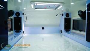 Camping-car léger tout-terrain pour camion, coulissant, avec salle de bain, pour lit de camion - Product Image 6